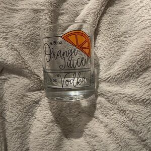 Orange Juice Vodka Glass